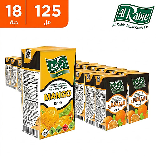 عصير الربيع 125مل 18 حبة