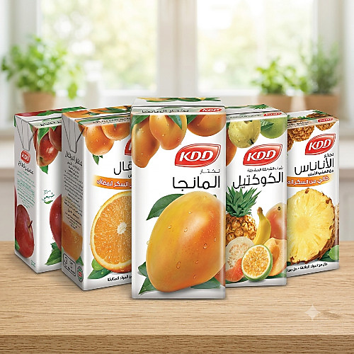KDD  juice 250 ml, 24 pieces