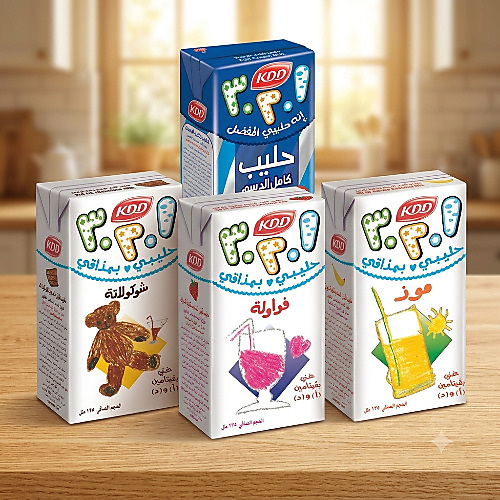 حليب كي دي دي 125 مل 30 حبة