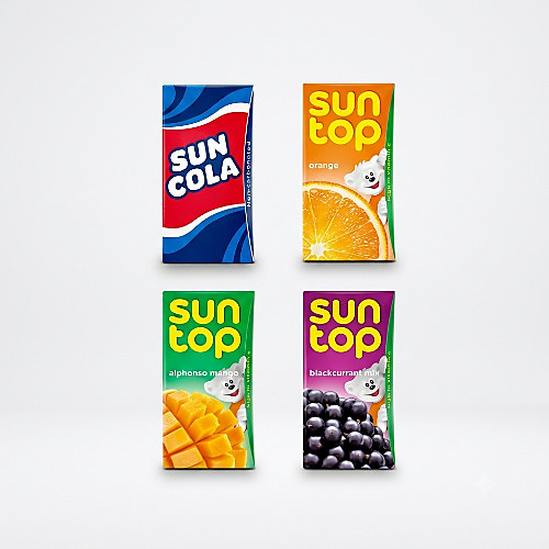 Suntop juice 18 pieces 125 ml
