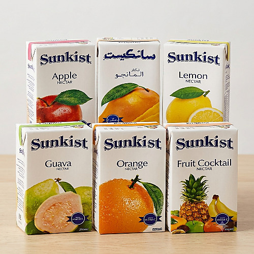 Sunkist carton 250ml 24 tablets