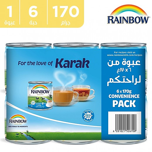 Rainbow Light Milk 170g (Pack of 6)