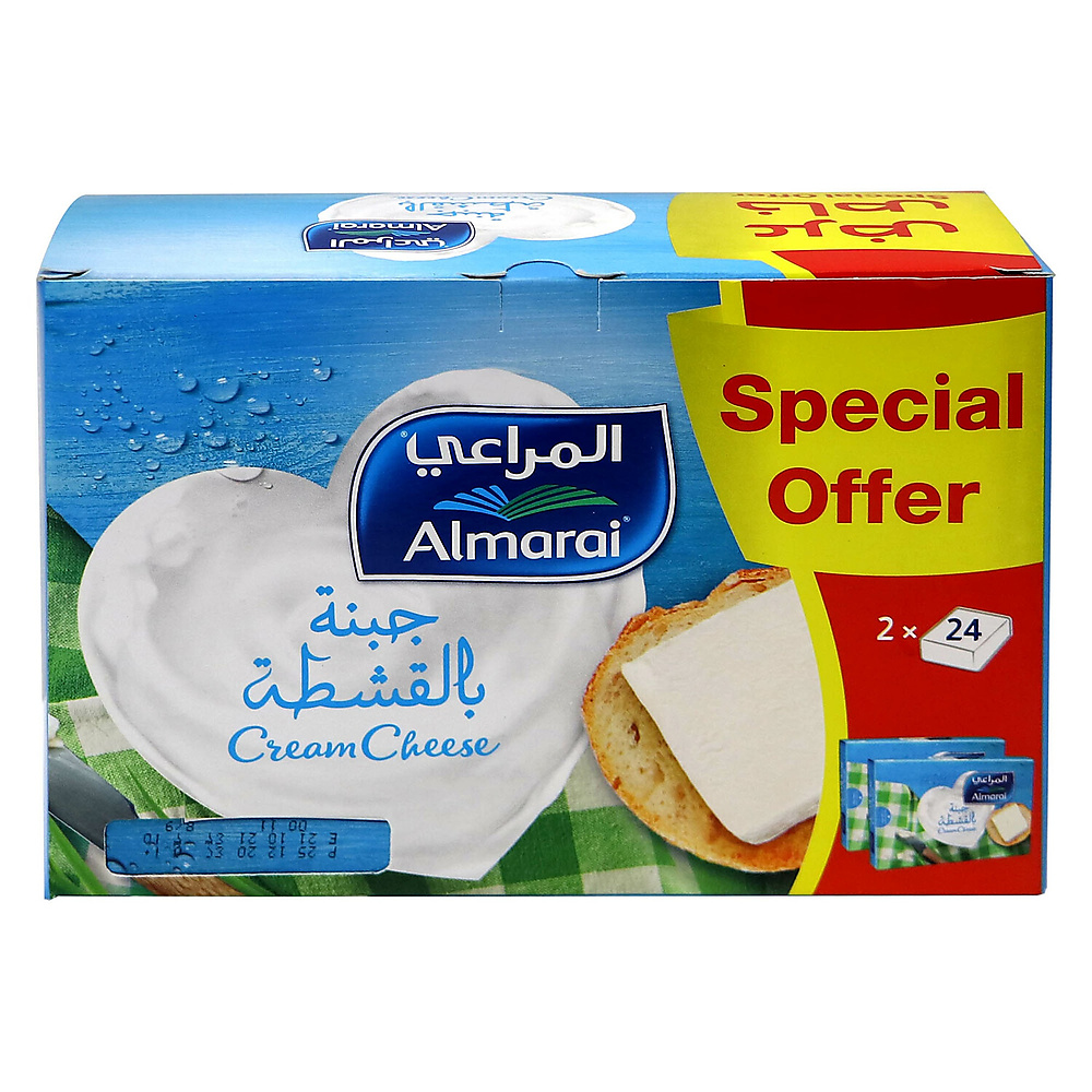 المراعي جبنة بالقشطة ٤٣٢ جم ٢ حبة