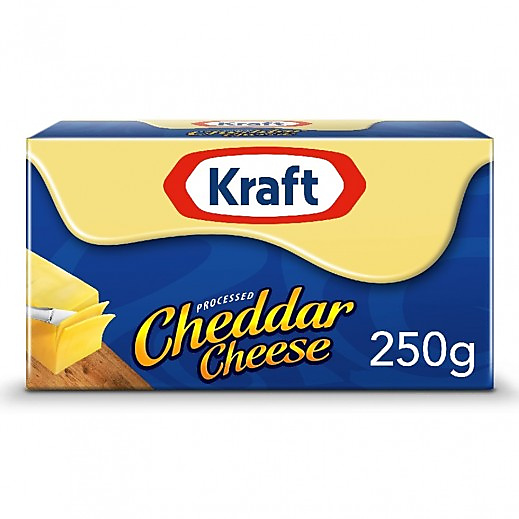 Kraft Cheddar 250g Tin