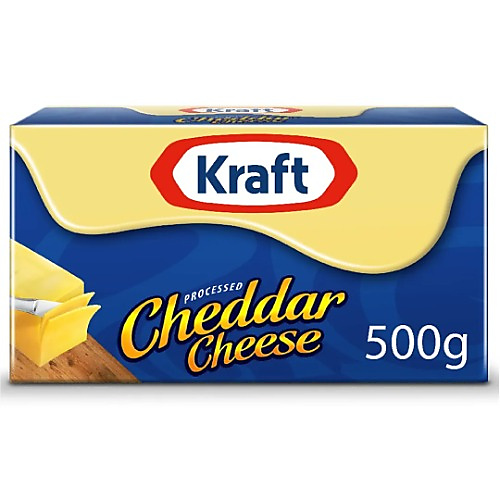 Kraft Cheddar 500g Tin
