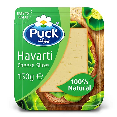 Puck Regular Cheese Slices 150g