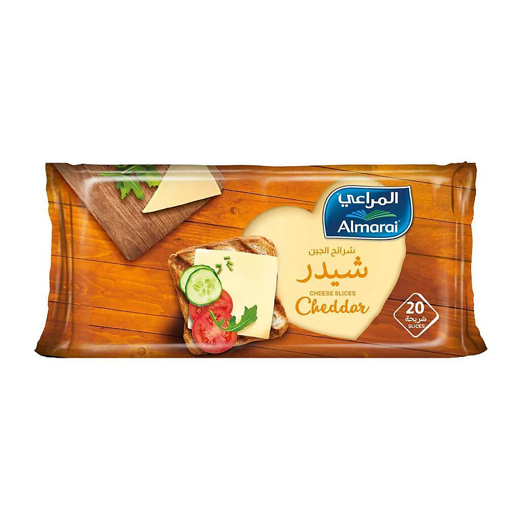 Almarai Cheddar Cheese Slices 400g