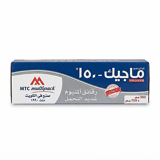 ورق المونيوم ماجيك ٣٠٠ مم ٧٥٠ جم