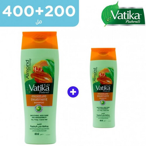 Vatika shampoo 400 ml + 200 ml