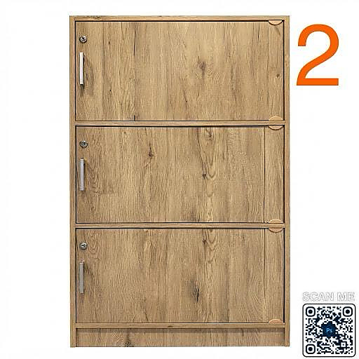 3-door locker