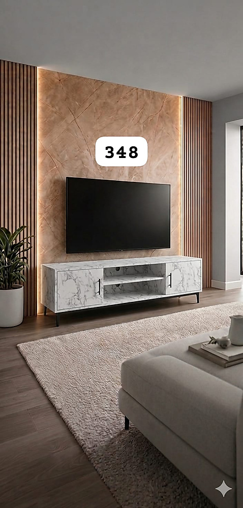 طاولة تلفزيون عرض ١٥٠ عمق ٤٠ ارتفاع ٥٥