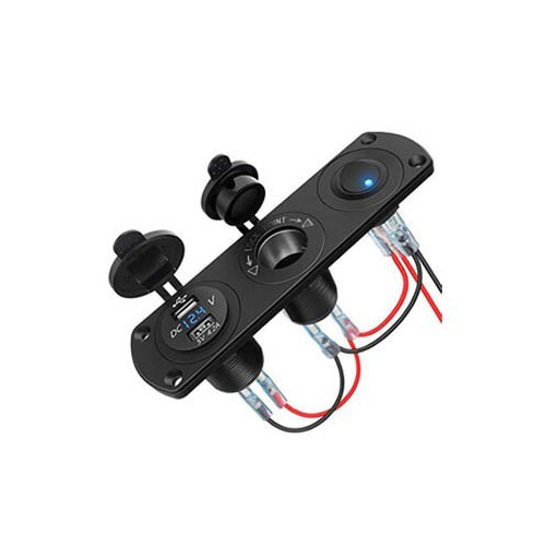 منفذ يو اس بي - فولتميتر رقمي - سويج ON-OFF