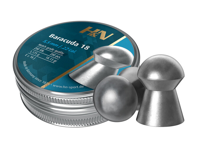 اتش اند براكودا 5.5 18.13 gr