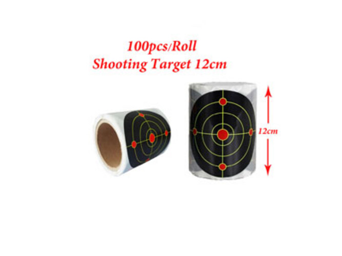 اهداف رماية رول مقاس 12cm يحتوي 100 هدف