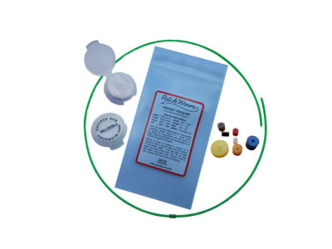 طقم حبل تنظيف سبطانة باتش وورم متعدد عيارات