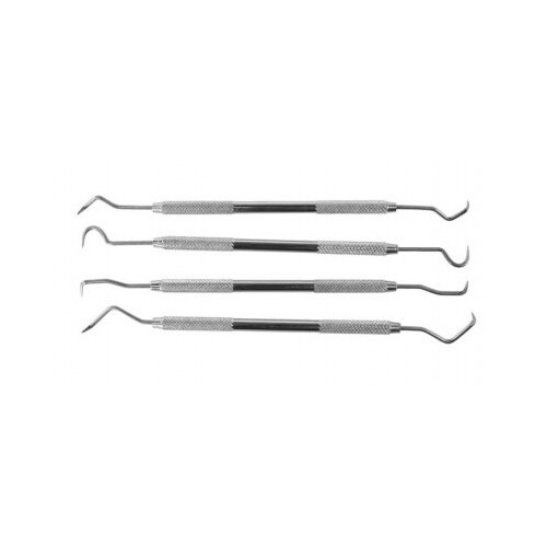 أعواد تنظيف ازلة ربلات استانلس ستيل - 4 قطع من شركة تيبون