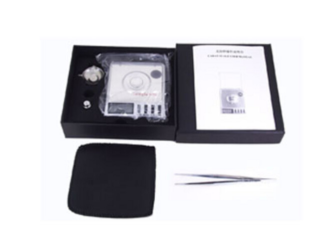 ميزان قياس وزن المجسمات الصغيرة