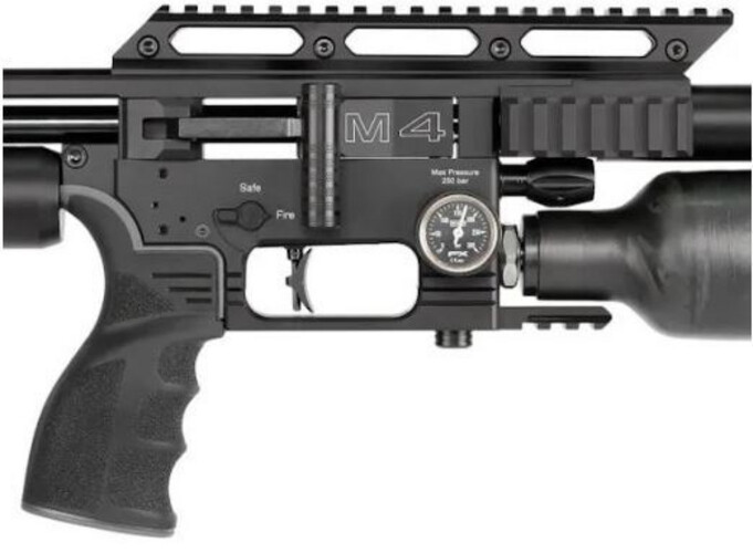 اف اكس امباكت M4 اسود عيار 5.5 سبطانة 800mm