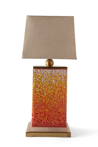 Ceramic Table Lamp With Shade Set of 2