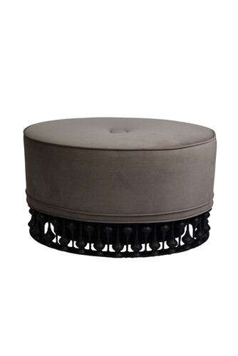 Black color marash oval buff
