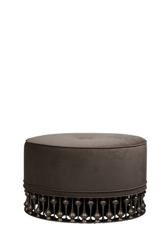 Champagne color marash oval buff