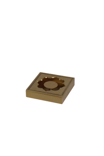 Ash tray gold color