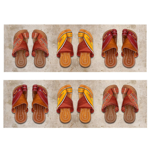 slipper Canvas painting set of 2