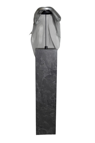 Gutra Stand with Ceramic Design Dark Grey Color