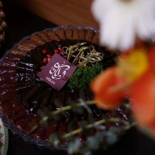 Mini Mix Grape Leaves And Cabbage 200 Pieces With Crystal Tray /z