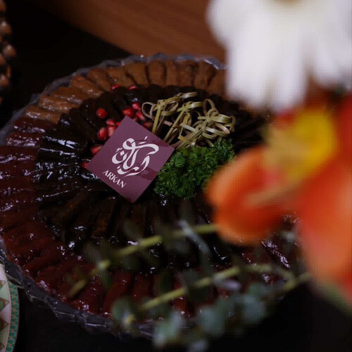 Mini Mix Grape Leaves And Cabbage 200 Pieces With Crystal Tray /z