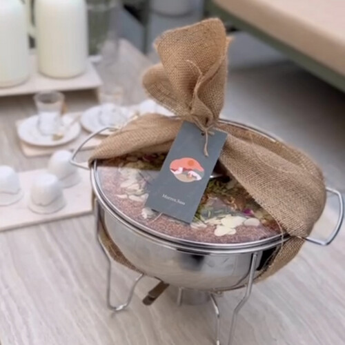 بودينق التمر