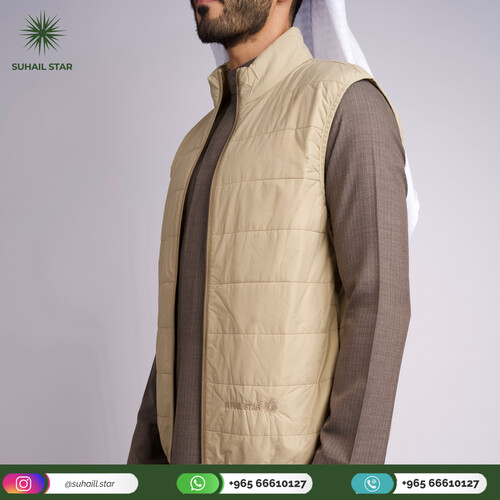 Beige color vest