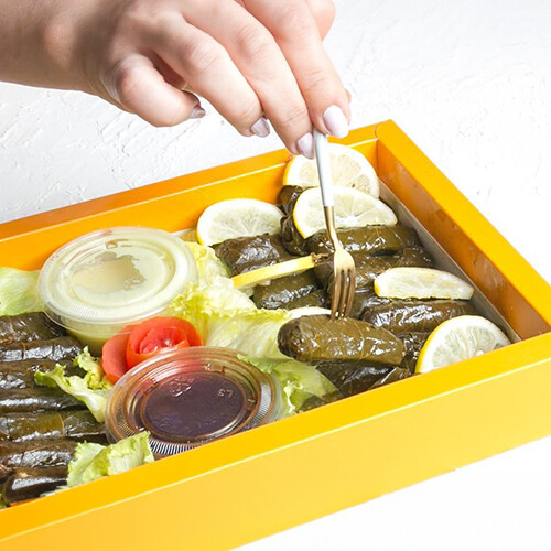 علبة ورق عنب مكس