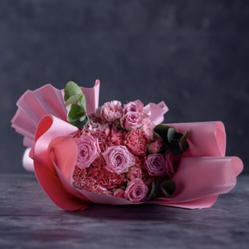 Pink Rose Bouquet