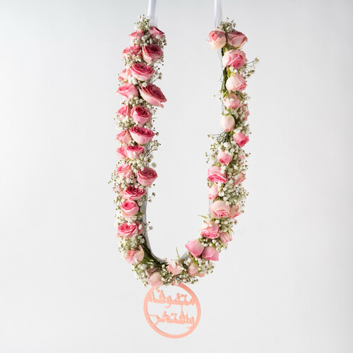 Natural rose collar 1