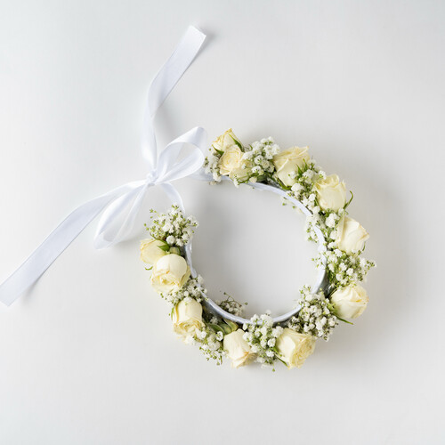 Natural rose crown 1