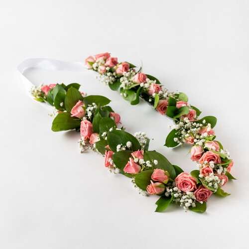 Natural rose wreath 5