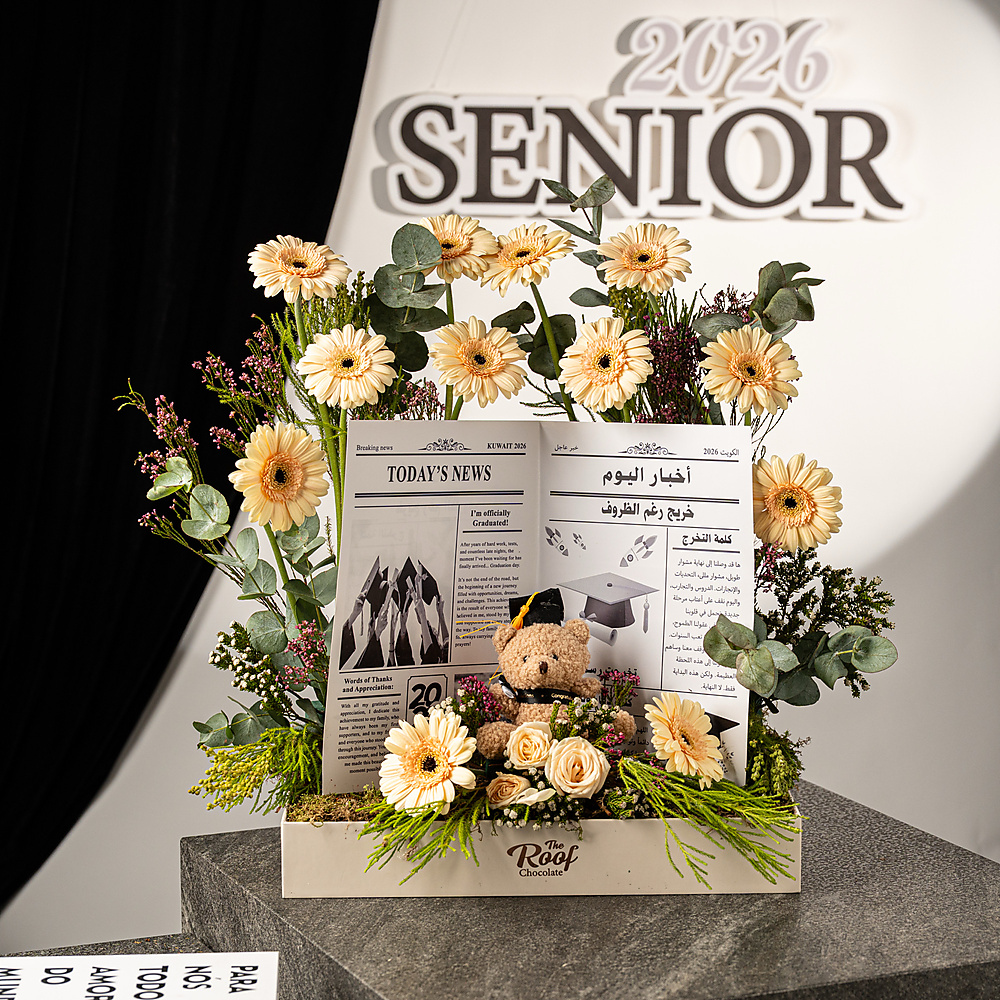 Natural flower  for graduation 15