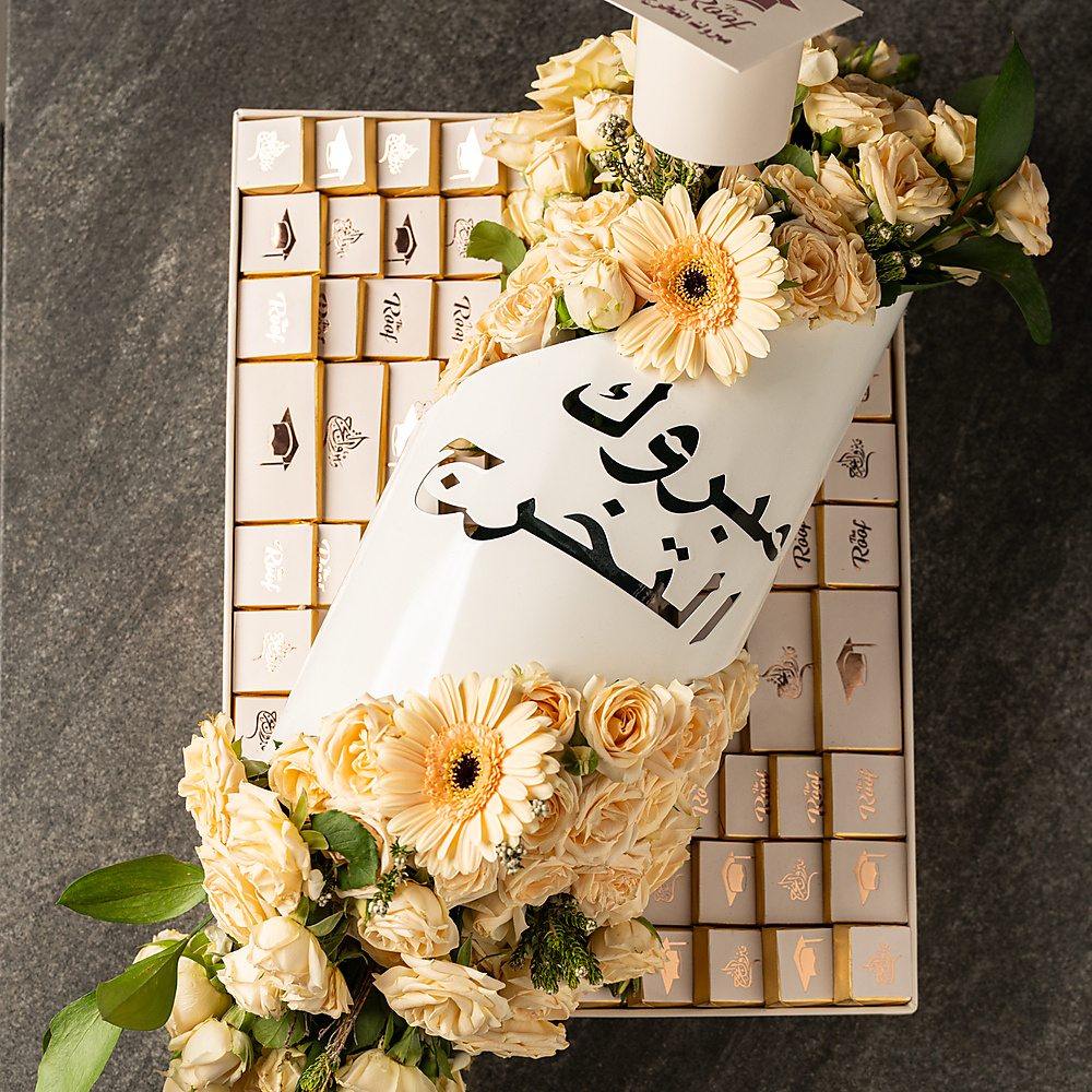 Rose and chocolate  for graduation6