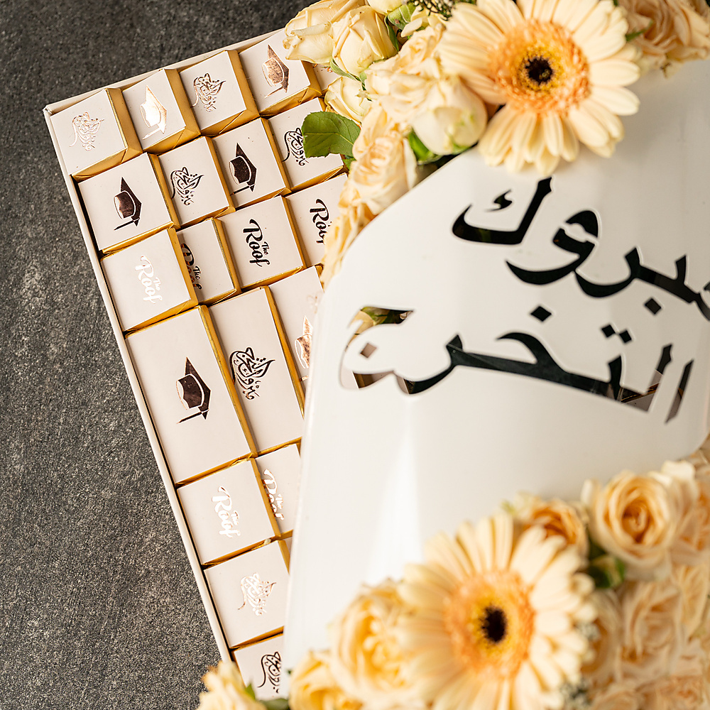 Rose and chocolate  for graduation6