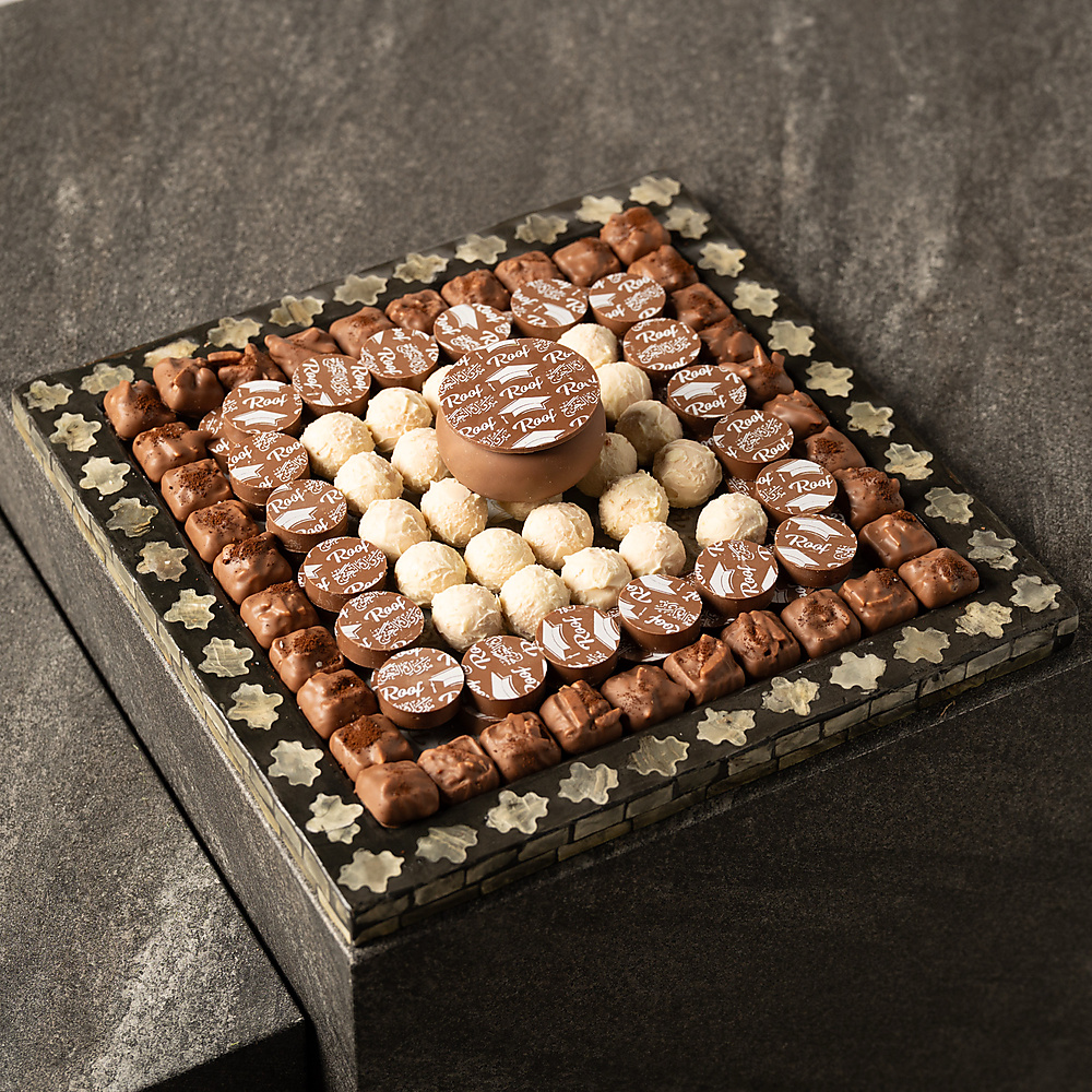 Graduation chocolate tray 1