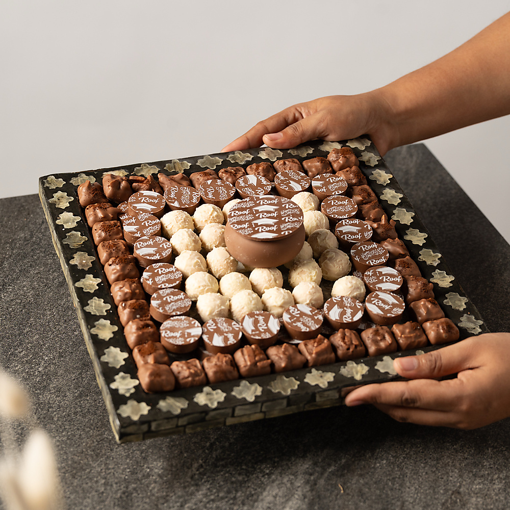 Graduation chocolate tray 1