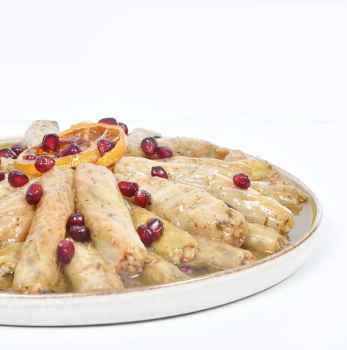 محشي ملفوف بالزيت ودبس الرمان