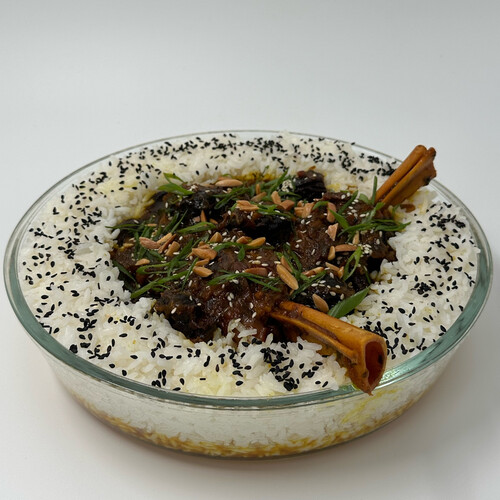Lamb & Prunes W/Sticky Rice
