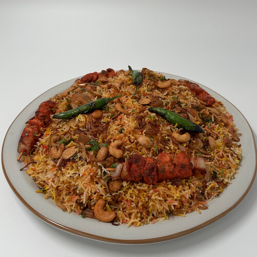 Chicken Biryani W/Nuts