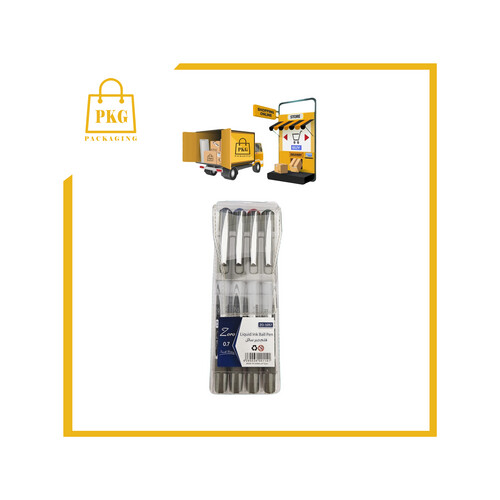 اقلام حبر سائل ملونة 1×4