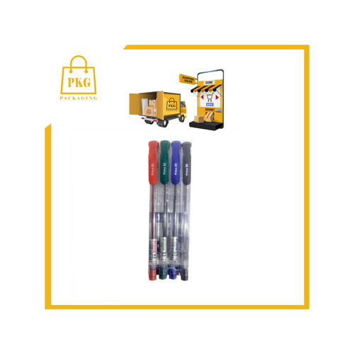 اقلام حبر جاف ملونة 1×4