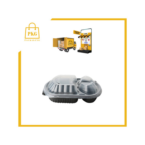 صحن مكرويف 36 اونص مع الغطاء مقسم 3 شد 250