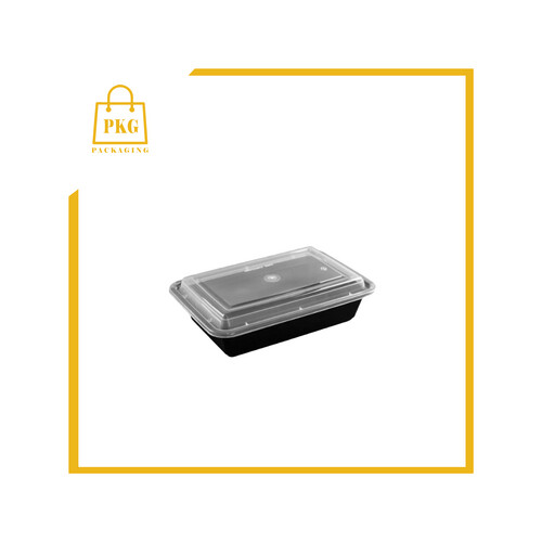 صحن مكرويف مستطيل 24 اونص مع الغطاء شد 150