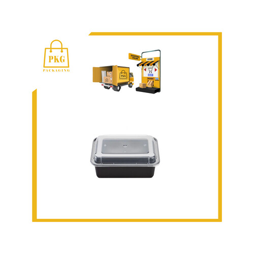 صحن مكرويف مستطيل 12 اونص مع الغطاء شد 150